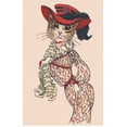 thumbnail image 2 of Fashionable Feline Poster Print By Mary Evans Picture Librarypeter & Dawn Cope Collection (24 X 36), 2 of 4