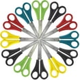 thumbnail image 4 of 100 Pack of Bulk Wholesale 5 Inch Blunt Tip Safety Scissors for Arts and Crafts in Black, Red, Green, Blue and Yellow, 4 of 6