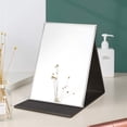 thumbnail image 2 of Zcooooool Mirror Large Portable Super HD Mirror Makeup Mirror Multi Stand Angle Hand Free/Handheld/Tabletop Foldable Mirror 10X7 Inch, 2 of 7