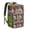 Olive-green-33, variant on Paisley Insulated Backpack Cooler 20L - Ethnic Retro Design Leakproof Lunch Bag for Outdoor, Travel, Work & College, High-Capacity Fits 26 Cans