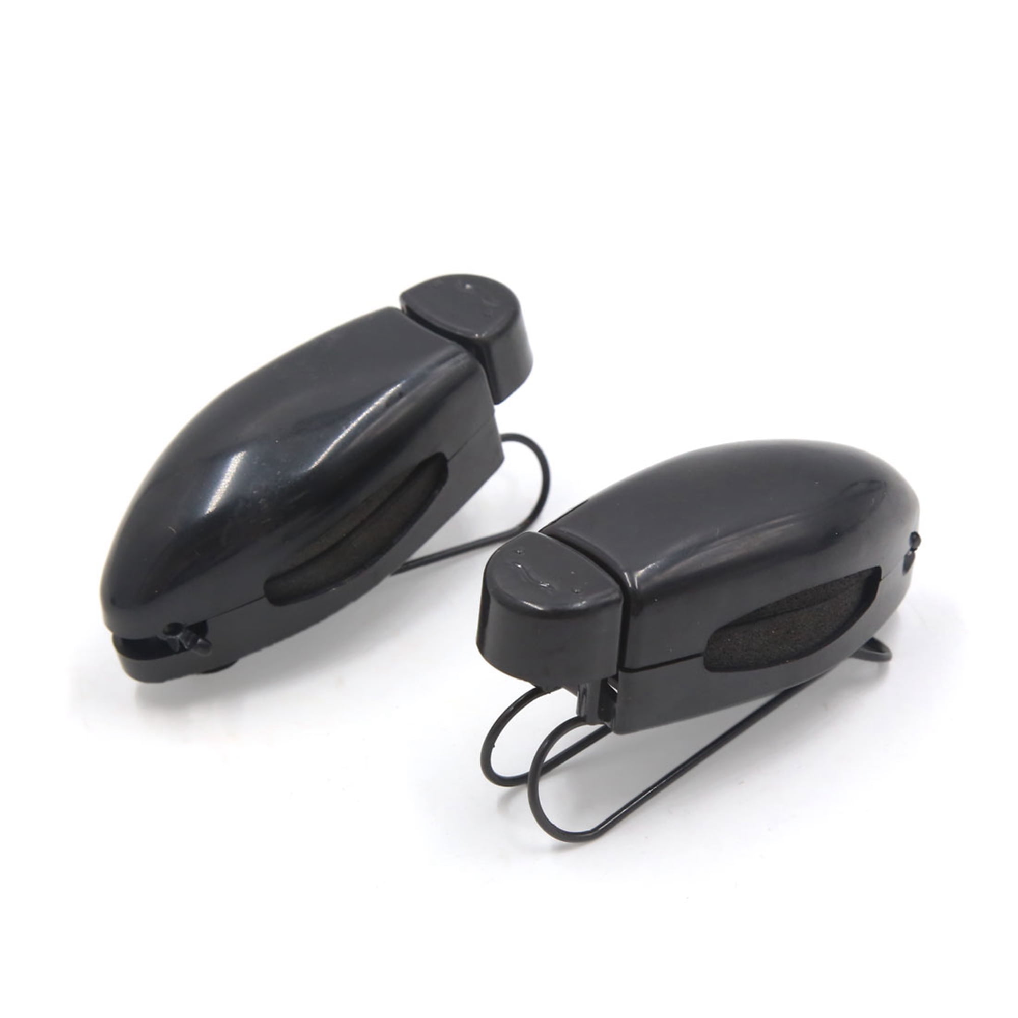 Accessoires Auto 2 Supports Lunettes De Soleil Pour Pare-Soleil Voiture - Étui Cuir Avec Fermeture Magnétique Rangement Lunettes Cuir