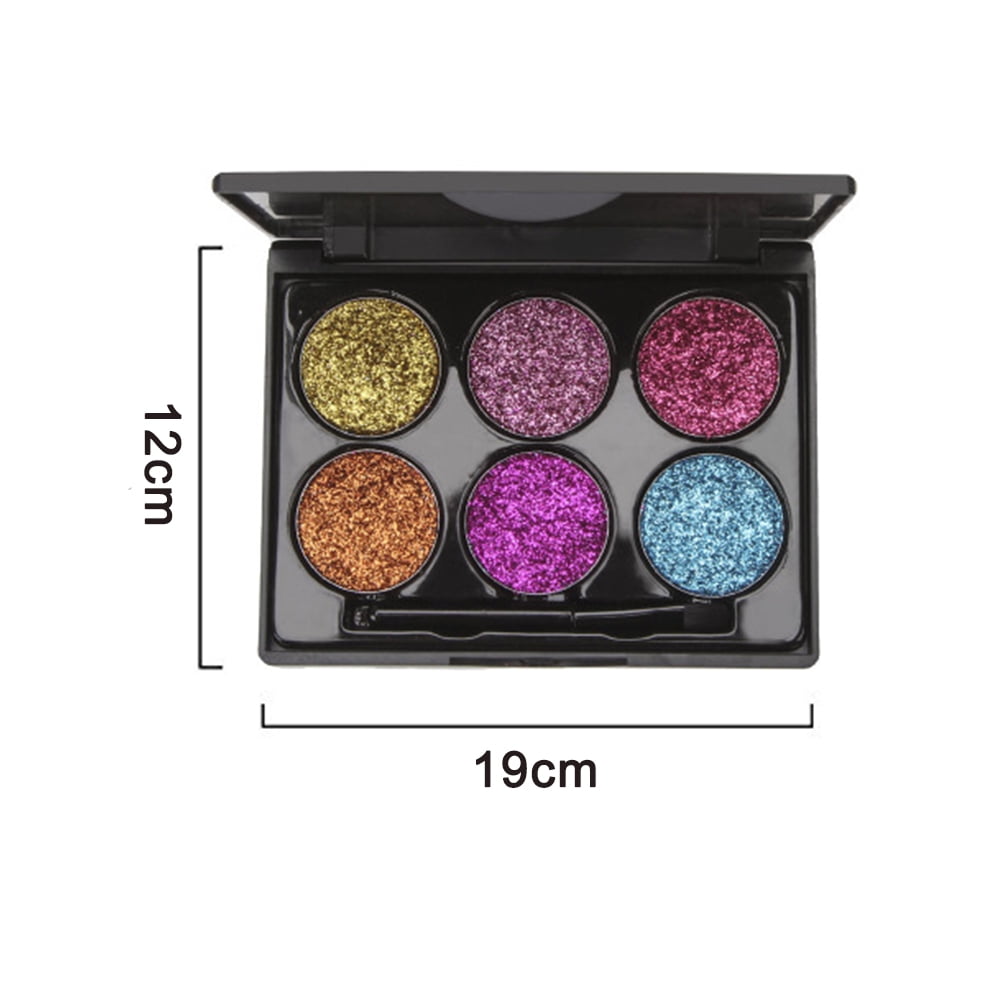 Cool Palette Craft Glitter Assortment (6 colors)-GMWMX018