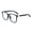 Black, variant on Photochromic Sunglasses For Men Women Auto Tinting Lenses Indoor Clear Outdoor Gray Square Frame Flexible Fit Daily Driving