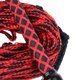 thumbnail image 4 of Premium 23m Esquí Acuático Wakeboard Cuerda de Remolque Kneeboard Cable de Línea con Mango Empuñadura Combo de Guardián de La Cuerda - 3 Colores - Rojo negro Negro rojo Macarena Cuerda de esquí, 4 of 8