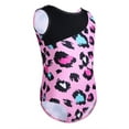 thumbnail image 3 of iiniim Kids Girls One-piece Leopard print Dancing Gymnastics Ballet Dance Jumpsuit Sportswear, 3 of 7