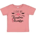 thumbnail image 3 of Inktastic I Love My Grandma and Grandpa Heart and Arrows Boys or Girls Baby T-Shirt, 3 of 5