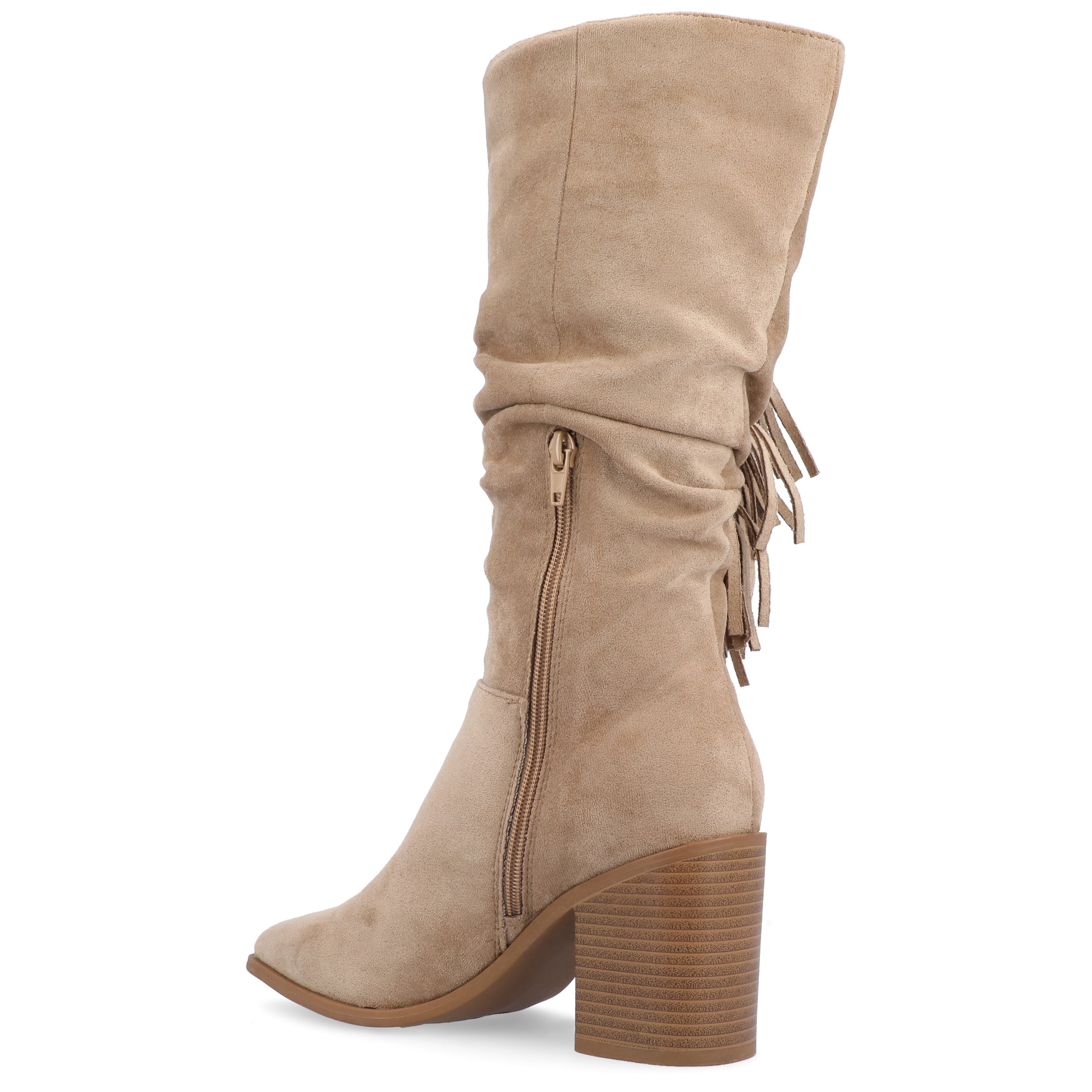 Journee Womens Hartly Tru Comfort Foam Western Mid Calf Boots