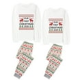 thumbnail image 2 of Ihaphap 2025 Our First Christmas Couple Matching Christmas Pajama Set(M,Women), 2 of 5