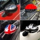 thumbnail image 2 of Cubiertas de espejo retrovisor exterior de coche, pegatinas de Bandera negra para Mini Cooper One S JCW F54 F55 F56 F57 F60 antes de julio de 2019, 2 of 5
