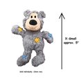 thumbnail image 1 of MPP Dog Toys Wild Knotted Rope Skeleton Bear Squeaker Soft Choose Size Colors Vary (XS), 1 of 1