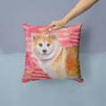 thumbnail image 2 of Love Design with Dog Fabric Decorative Pillow, 2 of 4