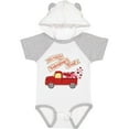 thumbnail image 3 of Inktastic It's my 1st Valentine's Day with Red Truck and Hearts Boys or Girls Baby Bodysuit, 3 of 5