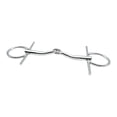 thumbnail image 4 of DYNWAVECA Horse Bit Training Equipment Replacement Outdoor O Ring Bit Snaffle for Outdoor Activities Daily Equestrian Practice Control Silver, 4 of 9