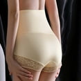 thumbnail image 4 of WMTBSRSW Women Shapewear Tummy Control Underwear High Waisted Girdle Lace Trim Body Shaper Butt Lifting Panties for Women, 4 of 7