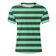thumbnail image 4 of Camisetas de Manga Larga para Hombres Imprimir Fallow Cuello Redondo Camiseta, Moda Casual Manga Corta Mezcla de Algodón/Lino, 4 of 5