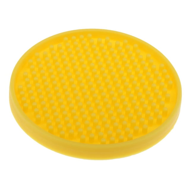 Posavasos de Silicona Antideslizante Zulema Amarillo 4 pulgadas
