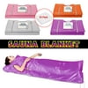 Slsy Sauna Blanket Infrared, 75" Length Upgraded Heat Far Infrared Blanket Digital Body Sauna Heating with 50 Pcs Plastic Sheets
