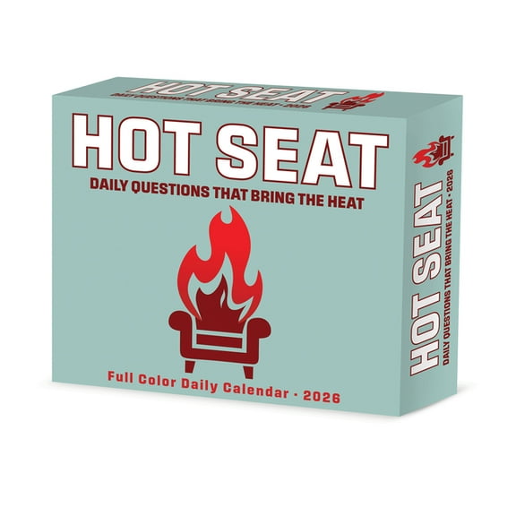 Hot Seat Questions 2026 Box Calendar, (Paperback)