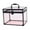 Black Clear Pink, variant on Stgfyxgs Acrylic Makeup Organizer Cosmetic Display Case Elegant Transparent Crown Box Decorative Box Wedding Birthday Gift for Desktop Clear Pink