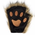 thumbnail image 7 of Jiibva Furry Fox Wolf Set with Mask Tail Paw Gloves for Anime Fancy Dress Accessories Halloween Christmas, 7 of 7