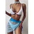 thumbnail image 1 of Wangscanis Paréo pour Femme, Jupe Portefeuille de Plage Transparente Tout-Aller, 1 of 9