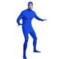 thumbnail image 2 of Wyobmus Men's And Women's Face Open Zentai Bodysuit Stretch Polyester Spandex Full Body Suit A-Blue, 2 of 9