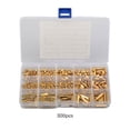 thumbnail image 4 of maskred 300Pcs Solid Standoff Pillar Lightweight Hexagon Rustproof Waterproof Wear-resistant Screw Nut Assortment Kit, 4 of 6