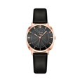 thumbnail image 2 of Resicozy Women Easy Read Watches Round Dial Classic Watch with Leather Strap for Daily Casual Wear - Birthday Holiday Gifts for Wife Mother B, 2 of 3