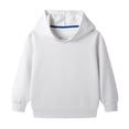 thumbnail image 5 of Abcomgle Boys Hoodie Long Sleeve Hooded Girls Hoodie Sweatshirt Solid Color Lightweight Fashion Pullover Tops with Kangaroo Pocket 14-16 Years, 5 of 5