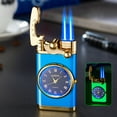 thumbnail image 1 of Openpig Inflatable Lighter, Plasma Lighter, Electric Arc Lighter, Windproof Lighter, Metal Lighter Luminous Real Watch dial, 1 of 5