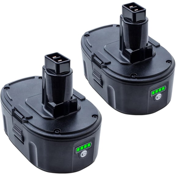 FSKE 7.0Ah 18V Battery Replacement for DW, 18V Lithium Ion Battery Compatible with DC9096 DC9098 DC9099 DW9095 DW9096 DW9098 Cordless Tools 2Packs