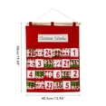 thumbnail image 3 of Monstrate Calendario de Adviento de Navidad Bolsa colgante Bolsa organizadora de almacenamiento Kits de decoración para fiestas, 3 of 6