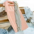 thumbnail image 2 of destyer Washing Board Washing Scrubbing Board with Soap Holder for Laundry Tools pink, 2 of 9