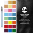 thumbnail image 2 of Sakura Koi Pocket Field Sketch Kit Creative Art Colors - Watercolor Sets for Painting On the Go - 24 Unique Colors - 1 Water Brush - 2 Sponges - 1 Mixing Palette, 2 of 8