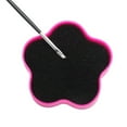 thumbnail image 3 of Unique Bargains 1 Pc Portable Starfish Makeup Sponge Brush Cleaner Rose Red, 3 of 6
