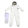 thumbnail image 1 of Chaqueta de apicultura Traje de protección de apicultura Mono con guantes Apicultor Guantes de manga XL, 1 of 7