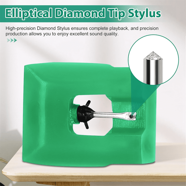 ATN95E Diamond Stylus Replacement For Audio-Technica Turntables - Compatible With AT95E Cartridge