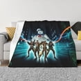 thumbnail image 2 of Ghostbusters Flannel Blanket Ultra-Soft Micro Fleece Throw Blanket For Bed Sofa Couch Car Office Unisex Adult Fuzzy Bed Blanket Cozy Kids Throw Blanket 80"x60", 2 of 7