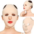 thumbnail image 4 of 2 Unids / lote Estiramiento facial v Shaper Mask vendaje adelgazante facial mentón mejilla levanta el cinturón antiarrugas vendaje adelgazante v Shaper cara completa fa1695, 4 of 4