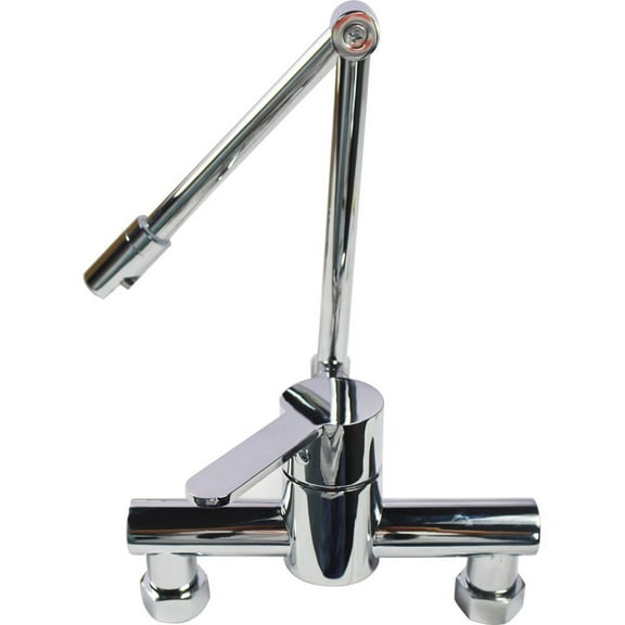 INTBUYING Modern Retractable Foldable Faucet Tap Double Joint Wall Mount Tap All Copper Core