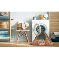 thumbnail image 2 of Ahgly Company Machine Washable Indoor Square Traditional Dark Sienna Brown Area Rugs, 3' Square, 2 of 7