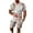White, variant on Mens Short Sets 2 Piece Outfits Polo Shirt Fashion Summer Tracksuits Beach Outfit Short Sleeve and Shorts Set for Men