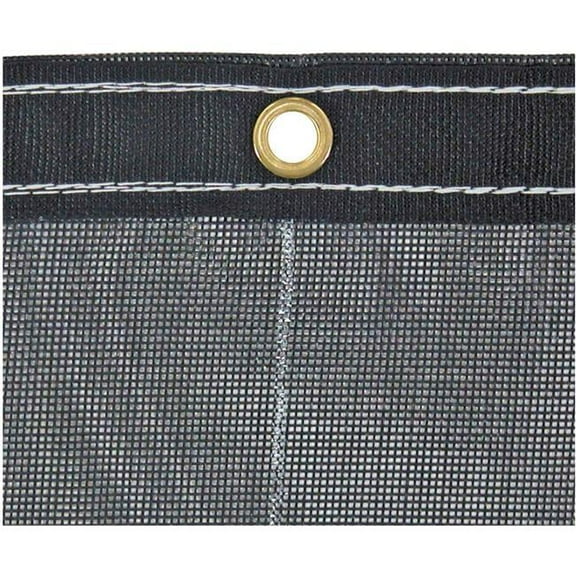 Buyers Products B2235071 7 x 12 ft. Mesh Tarp, Black