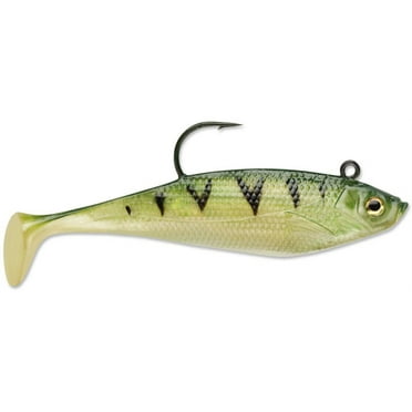 Storm WildEye Swim Shad Fishing Lure - Soft Body, Internal Weight, Holographic Flash For Bass & Panfish