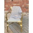 thumbnail image 2 of Aran Woollen Mills Supersoft 100% Premium Merino Wool Patchwork Baby Blanket Knitted Throw for Kids 22" x 23" Made in Ireland (Oatmeal), 2 of 4