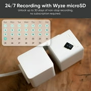 Wyze Cam Pan v3 Indoor/Outdoor Wired Security Camera with Pan/Tilt/Zoom (2 pack) - White