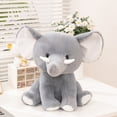 thumbnail image 4 of Almohada de Peluche de Elefante - Juguete de Peluche de Elefante Suave - Compañero Cómodo para la Hora de Dormir -13.8'', 4 of 7