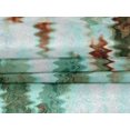 thumbnail image 5 of oneOone Velvet Aqua Blue Fabric Abstract Glitch Effect Sewing Material Print Fabric By The Yard 58 Inch Wide, 5 of 7