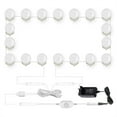 thumbnail image 2 of LED Mirror lights Kit Makeup Lights Vanity 10/18 Bulbs for bathroom,wall,dresser dimmable with in Linkable ,Widely Use, 2 of 6