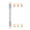 White, variant on Nieyigj Double-Ended Nail Art Sponge Brush Gradient Shading Pen Manicure Tool for Acrylic Nails, Powder Application, Washable and Reusable, White, 6.3 inches / 16 cm
